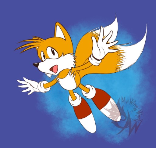 Miles "Tails" Prower -- Sketch