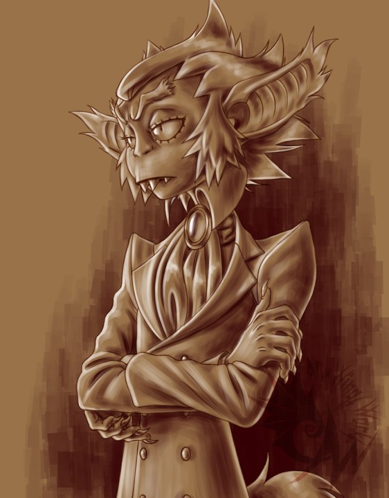 Dr. Diuvik - Serious -- PreColor