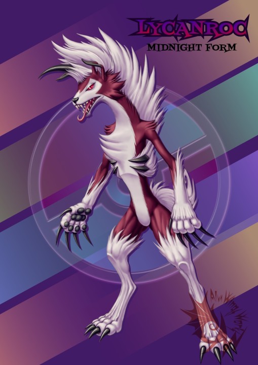 Lycanroc - Midnight Form