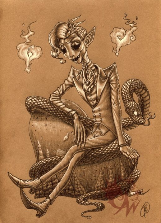 Undead Valentine -- Precolor